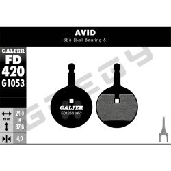 Brzdov platniky Galfer AVID BB5