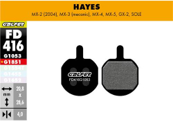 Brzdov� platni�ky Galfer FD416G1053