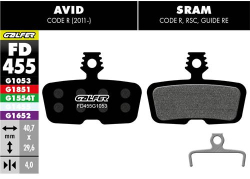 Brzdov� platni�ky Galfer FD455G1053