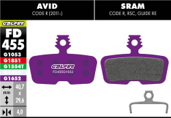 Brzdov� platni�ky Galfer FD455G1652