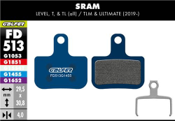 Brzdov� platni�ky Galfer FD513G1455