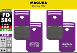 Brzdov� platni�ky Galfer FD584G1652