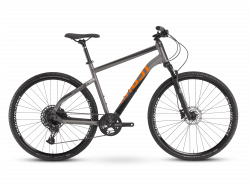 GHOST  Square Cross Essential - Dark Silver / Midnight Black / Lava Orange