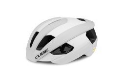 Prilba CUBE Heron biela